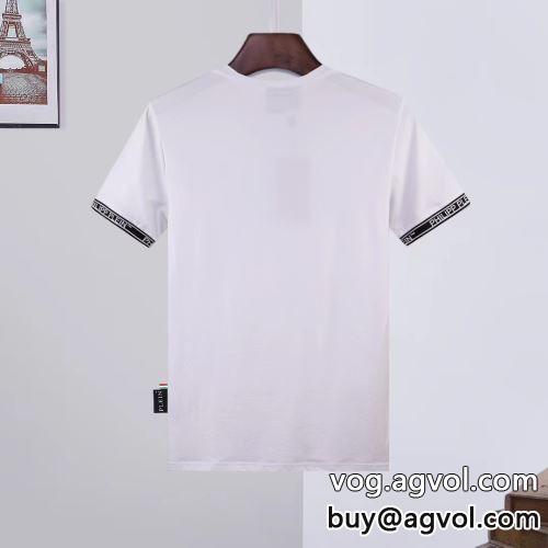 2022春夏 フィリッププレイン PHILIPP PLEIN 個性的なデザイン 半袖Tシャツ フィリッププレインコピーブランド 2色可選