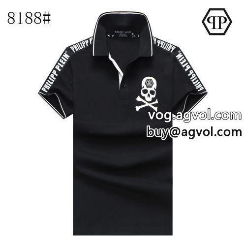 フィリッププレイン PHILIPP PLEIN 強い魅力を感じる一枚 2022春夏 半袖Tシャツ フィリッププレインブランドスーパーコピー 2色可選