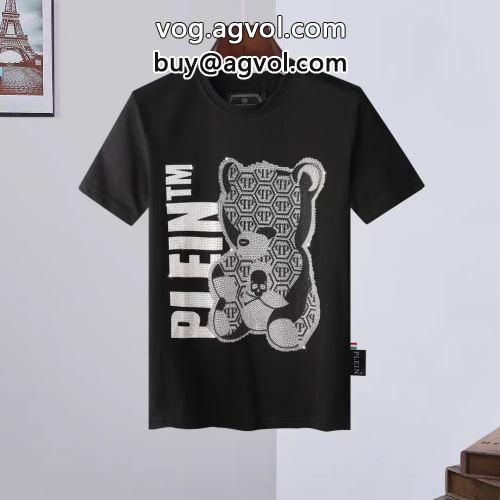 海外セレブ定番愛用 フィリッププレイン PHILIPP PLEIN 半袖Tシャツ 2022春夏 PHILIPP PLEINブランド コピー 2色可選