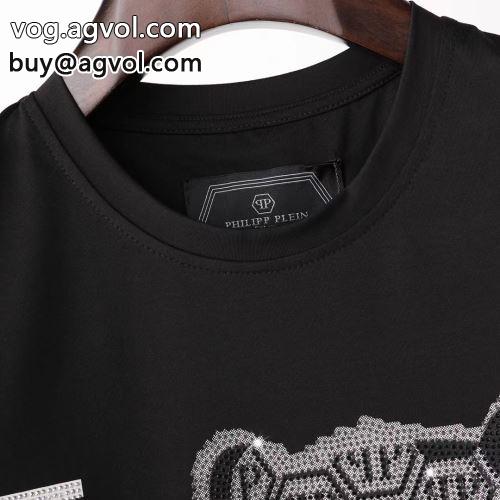 海外セレブ定番愛用 フィリッププレイン PHILIPP PLEIN 半袖Tシャツ 2022春夏 PHILIPP PLEINブランド コピー 2色可選