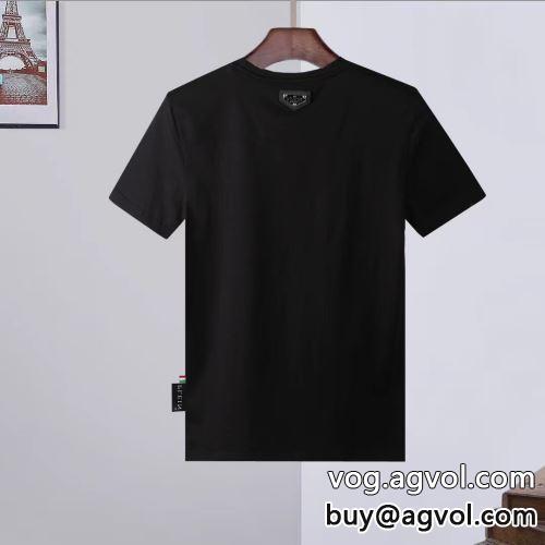 個性派 フィリッププレイン 2022春夏 半袖Tシャツ PHILIPP PLEINスーパーコピー 2色可選