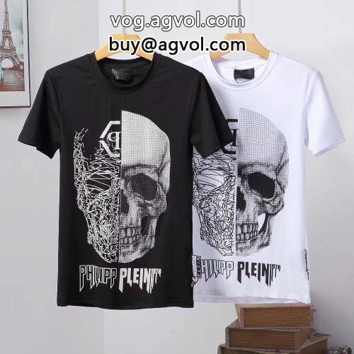 2022春夏 半袖Tシャツ PHILIPP PLEINコピー 2色可選 大人キレイに仕立てる フィリッププレイン PHILIPP PLEIN