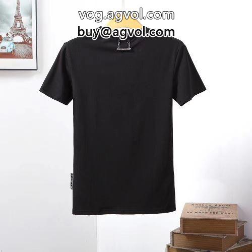 2022春夏 半袖Tシャツ PHILIPP PLEINコピー 2色可選 大人キレイに仕立てる フィリッププレイン PHILIPP PLEIN