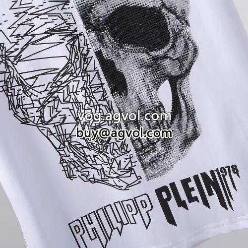 2022春夏 半袖Tシャツ PHILIPP PLEINコピー 2色可選 大人キレイに仕立てる フィリッププレイン PHILIPP PLEIN