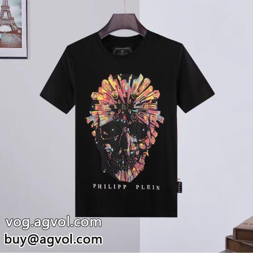 フィリッププレイン PHILIPP PLEIN 2022春夏 愛らしさ抜群！ 半袖Tシャツ PHILIPP PLEINコピー ブランド 2色可選