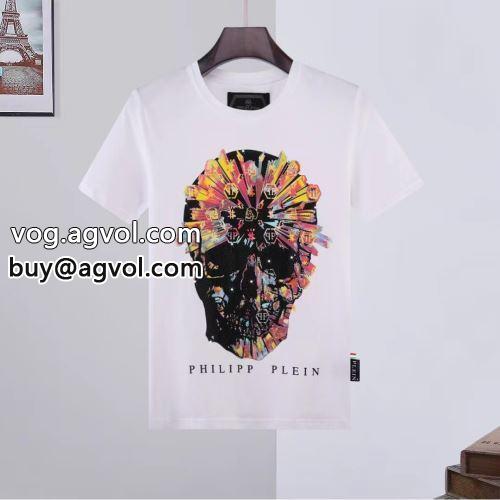 フィリッププレイン PHILIPP PLEIN 2022春夏 愛らしさ抜群！ 半袖Tシャツ PHILIPP PLEINコピー ブランド 2色可選