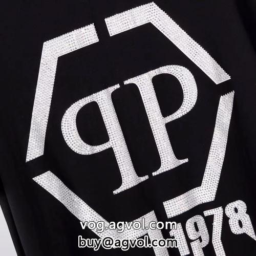 フィリッププレイン 2022春夏 半袖Tシャツ 主役になる存在感 PHILIPP PLEINスーパーコピー 激安 2色可選