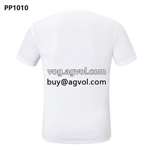 肌触りのいい フィリッププレイン PHILIPP PLEIN 2022春夏 半袖Tシャツ PHILIPP PLEINスーパーコピー 2色可選