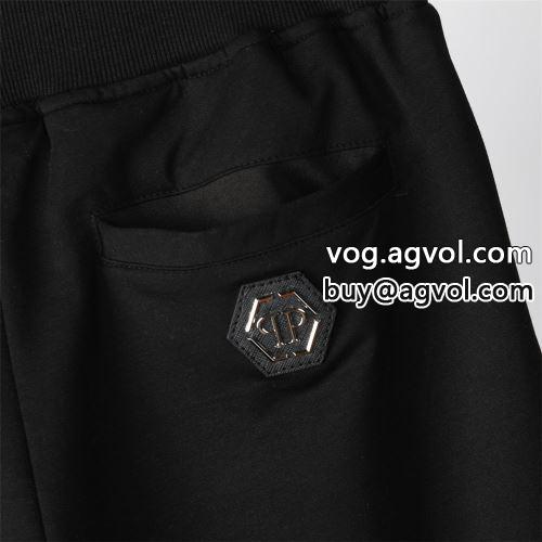 目玉商品 2022春夏 半袖Tシャツ セットアップ上下 フィリッププレイン PHILIPP PLEIN フィリッププレインブランド 偽物 通販 2色可選