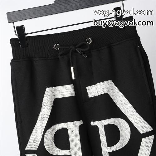 目玉商品 2022春夏 半袖Tシャツ セットアップ上下 フィリッププレイン PHILIPP PLEIN フィリッププレインブランド 偽物 通販 2色可選