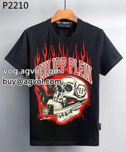 フィリッププレイン PHILIPP PLEIN 2022春夏 大人の個性を 半袖Tシャツ フィリッププレインブランドスーパーコピー 2色可選