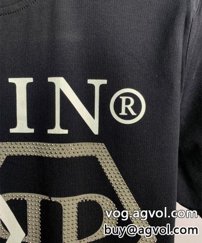 フィリッププレイン PHILIPP PLEIN 人気雑誌掲載 2022春夏 半袖Tシャツ PHILIPP PLEINスーパーコピー 2色可選