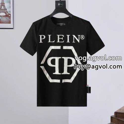 フィリッププレイン PHILIPP PLEIN 早くも完売している 2022春夏 半袖Tシャツ PHILIPP PLEINスーパーコピー 激安 2色可選