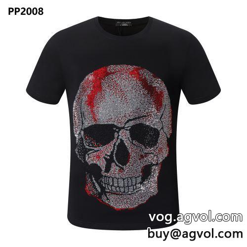 今一番HOTな新品 2022春夏 半袖Tシャツ PHILIPP PLEIN偽物ブランド 5色可選 フィリッププレイン PHILIPP PLEIN