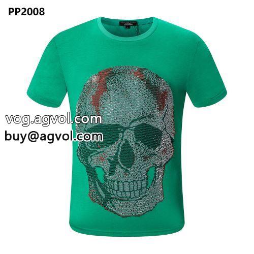 今一番HOTな新品 2022春夏 半袖Tシャツ PHILIPP PLEIN偽物ブランド 5色可選 フィリッププレイン PHILIPP PLEIN