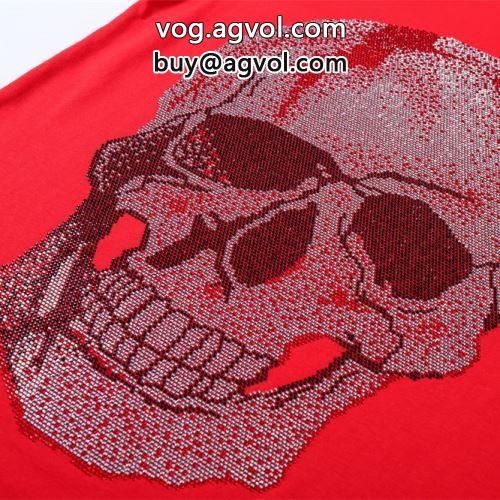 今一番HOTな新品 2022春夏 半袖Tシャツ PHILIPP PLEIN偽物ブランド 5色可選 フィリッププレイン PHILIPP PLEIN