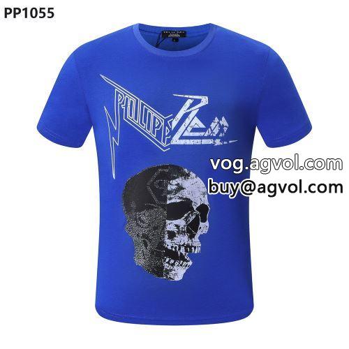 おしゃれに絶大な人気の フィリッププレイン 半袖Tシャツ PHILIPP PLEINブランドスーパーコピー 5色可選