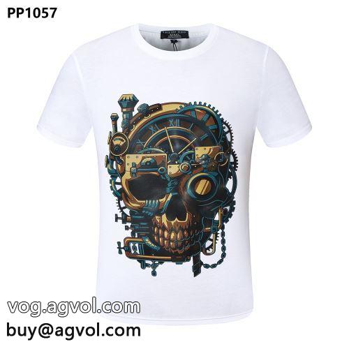 PHILIPP PLEIN 2022春夏に最も需要のある 半袖Tシャツ フィリッププレインコピー 2色可選