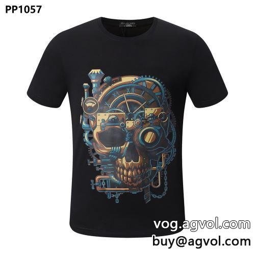 PHILIPP PLEIN 2022春夏に最も需要のある 半袖Tシャツ フィリッププレインコピー 2色可選