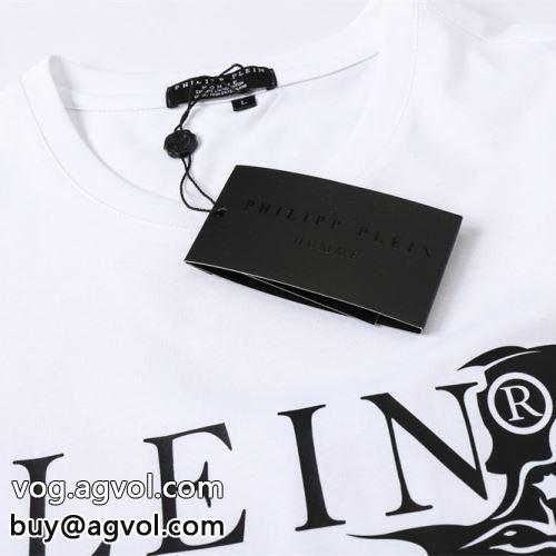 半袖Tシャツ 一番人気の新作はこれ 2022春夏 フィリッププレインブランド 偽物 通販 フィリッププレイン PHILIPP PLEIN 5色可選
