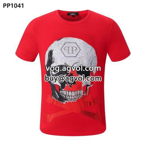 フィリッププレイン PHILIPP PLEIN 抜群な楽チン感ある大定番 2022春夏 半袖Tシャツ フィリッププレインスーパーコピー 激安 5色可選