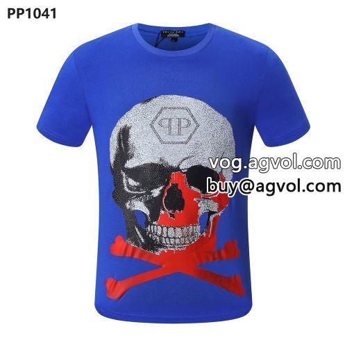 フィリッププレイン PHILIPP PLEIN 抜群な楽チン感ある大定番 2022春夏 半袖Tシャツ フィリッププレインスーパーコピー 激安 5色可選