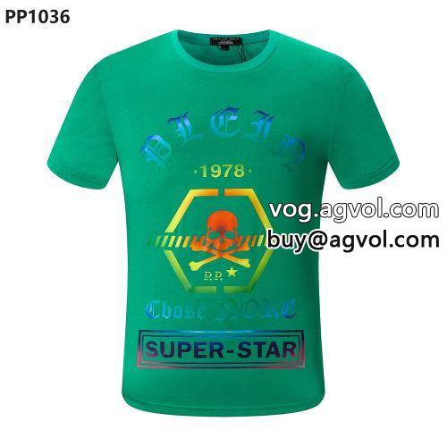 セレブ愛用の超人気商品 2022春夏 フィリッププレイン PHILIPP PLEIN 半袖Tシャツ フィリッププレイン偽物ブランド 5色可選
