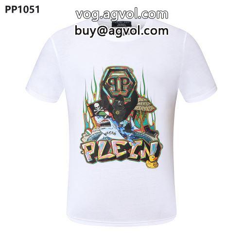 フィリッププレイン PHILIPP PLEIN 2022春夏 もっとも高い人気を誇る 半袖Tシャツ フィリッププレインスーパーコピー 5色可選