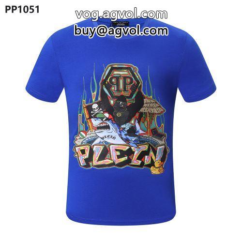 フィリッププレイン PHILIPP PLEIN 2022春夏 もっとも高い人気を誇る 半袖Tシャツ フィリッププレインスーパーコピー 5色可選