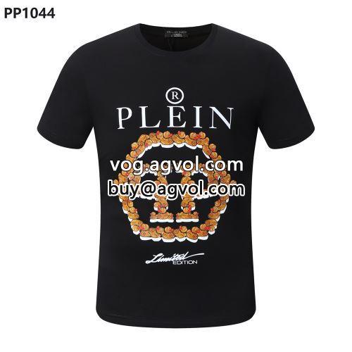 コーデ 知的なムードを演出 2022春夏 フィリッププレイン PHILIPP PLEIN 半袖Tシャツ フィリッププレインブランドコピー 5色可選