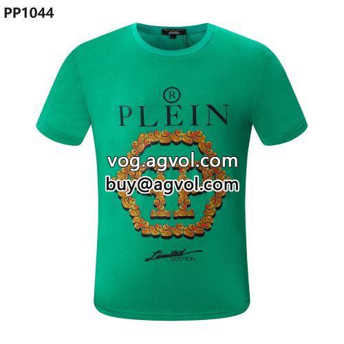 コーデ 知的なムードを演出 2022春夏 フィリッププレイン PHILIPP PLEIN 半袖Tシャツ フィリッププレインブランドコピー 5色可選