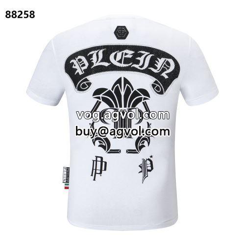 半袖Tシャツ PHILIPP PLEINブランドスーパーコピー 2色可選 優しい色合い フィリッププレイン PHILIPP PLEIN 2022春夏
