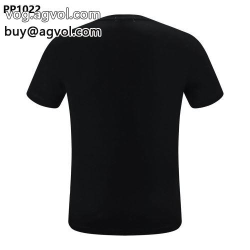 ランキング1位 半袖Tシャツ PHILIPP PLEIN 2022春夏 フィリッププレインブランド 偽物 通販 2色可選