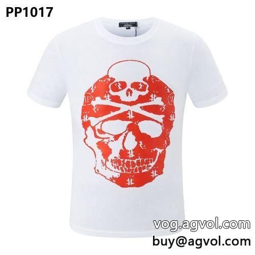 【激安】フィリッププレイン PHILIPP PLEIN Tシャツ メンズtシャツ キャラク 2色可選 2022春夏 半袖Tシャツ フィリッププレインブランドスーパーコピー