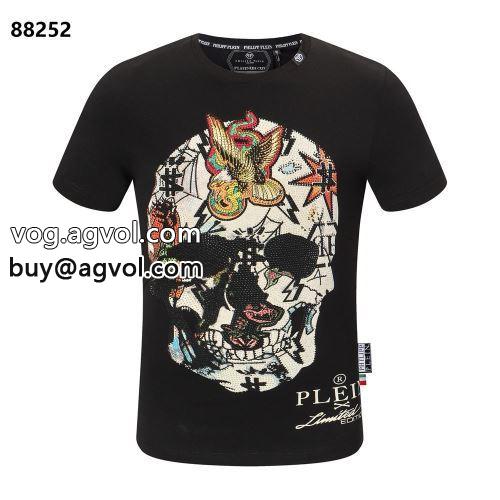希少 フィリッププレインブランドコピー 2色可選 フィリッププレイン PHILIPP PLEIN 2022春夏 半袖Tシャツ