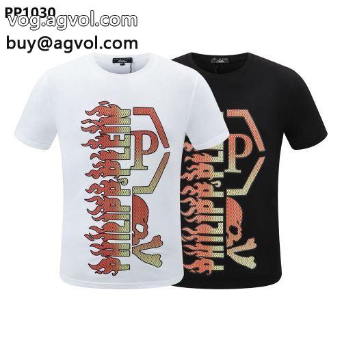 フィリッププレイン PHILIPP PLEIN 2022春夏 半袖Tシャツ PHILIPP PLEINスーパーコピー 2色可選 SALE開催