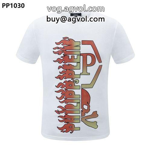 フィリッププレイン PHILIPP PLEIN 2022春夏 半袖Tシャツ PHILIPP PLEINスーパーコピー 2色可選 SALE開催