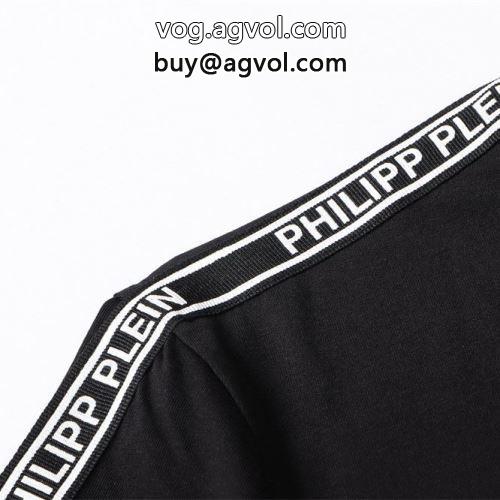 首胸ロゴ 2022春夏 半袖Tシャツ PHILIPP PLEINブランドスーパーコピー フィリッププレイン PHILIPP PLEIN