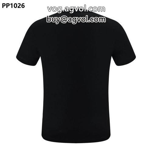 ★安心★追跡付 2022春夏 半袖Tシャツ フィリッププレイン PHILIPP PLEIN フィリッププレインコピー 肌触りの優しい素材で着心地も抜群 2色可選