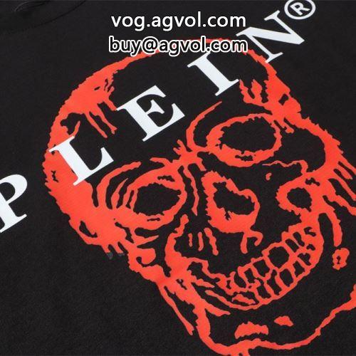 ★安心★追跡付 2022春夏 半袖Tシャツ フィリッププレイン PHILIPP PLEIN フィリッププレインコピー 肌触りの優しい素材で着心地も抜群 2色可選