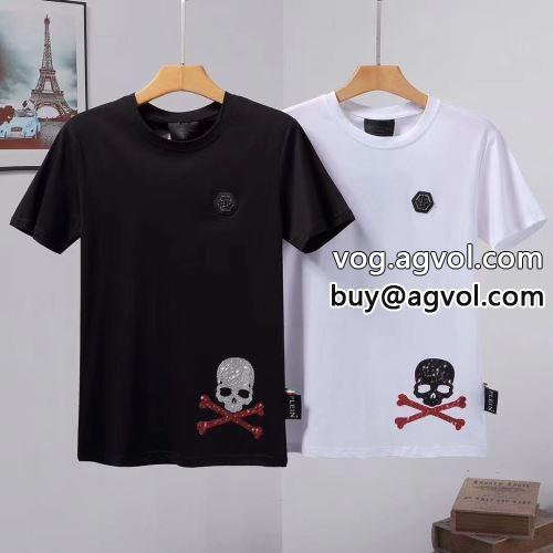 2022春夏 半袖Tシャツ フィリッププレイン偽物ブランド 人気商品 売れ筋 流行 2色可選 超レア フィリッププレイン PHILIPP PLEIN