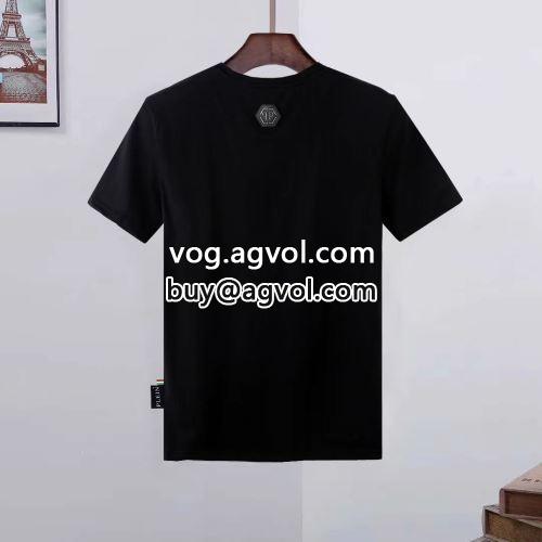 人気が爆発 半袖Tシャツ フィリッププレインブランドスーパーコピー ストリート大人気ブランド Tシャツ フィリッププレイン PHILIPP PLEIN 2022春夏 2色可選