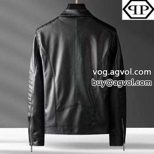 2022秋冬 革ジャンパー 革ジャケット フィリッププレイン PHILIPP PLEIN ブランド コピー