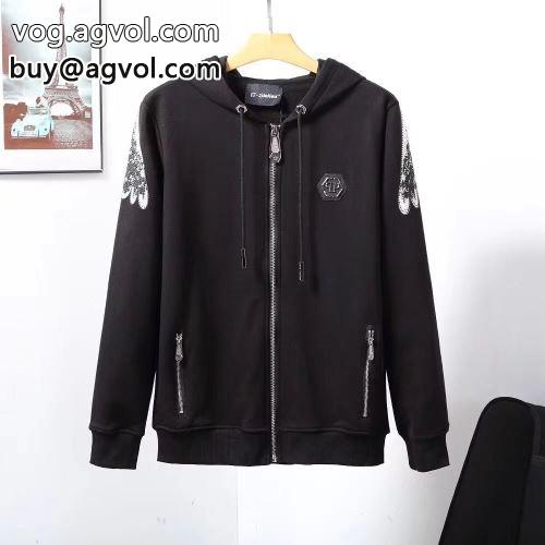 日本未入荷モデル 2022秋冬 フィリッププレイン PHILIPP PLEIN コート パーカー カーディガン フィリッププレインスーパーコピー 激安 生地には耐久性に優れ洗濯しても伸びにくい素材を採用し、肌ざわりがよく、吸湿発散性にも優れ