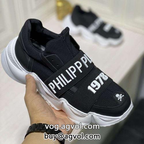 人気激売れ 2022 スニーカー コピー フィリッププレイン PHILIPP PLEIN 流行を超えた定番シューズ 2色可選