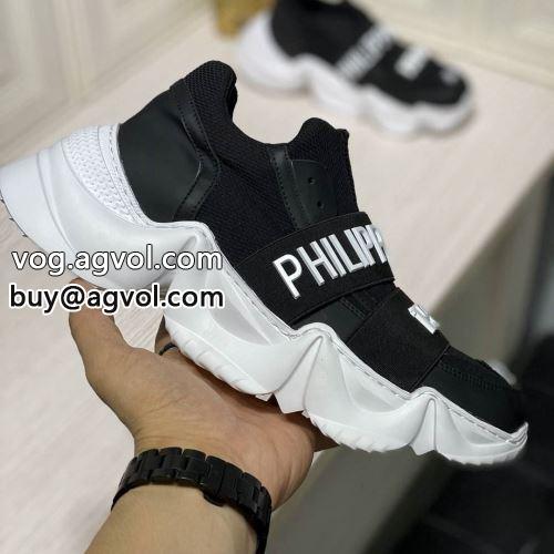 人気激売れ 2022 スニーカー コピー フィリッププレイン PHILIPP PLEIN 流行を超えた定番シューズ 2色可選