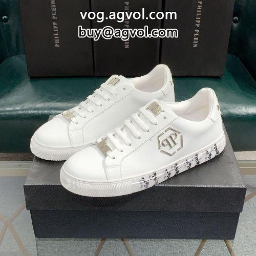 プレゼントに フィリッププレイン PHILIPP PLEIN フラットシューズ スニーカー フィリッププレインスーパーコピー 激安 紳士靴 メンズ シューズ 4色可選