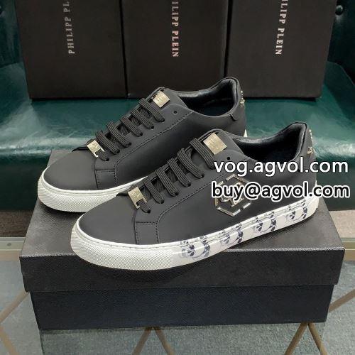 プレゼントに フィリッププレイン PHILIPP PLEIN フラットシューズ スニーカー フィリッププレインスーパーコピー 激安 紳士靴 メンズ シューズ 4色可選