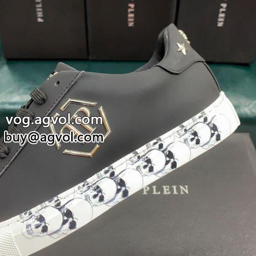 プレゼントに フィリッププレイン PHILIPP PLEIN フラットシューズ スニーカー フィリッププレインスーパーコピー 激安 紳士靴 メンズ シューズ 4色可選