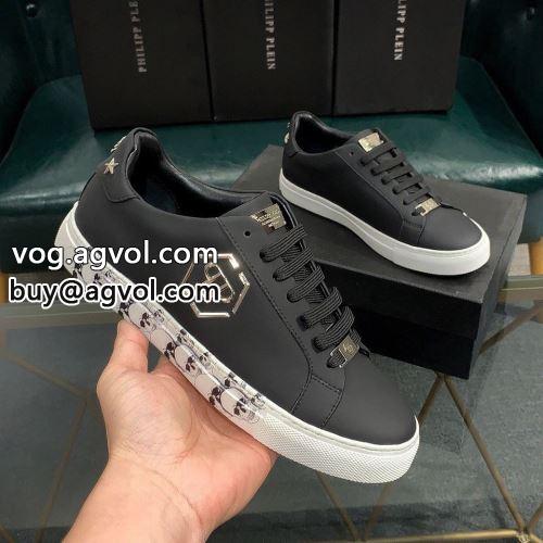 プレゼントに フィリッププレイン PHILIPP PLEIN フラットシューズ スニーカー フィリッププレインスーパーコピー 激安 紳士靴 メンズ シューズ 4色可選